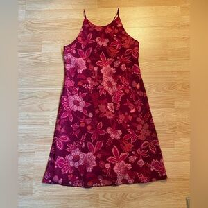 Vintage Floral Pink Dress — reformation inspired